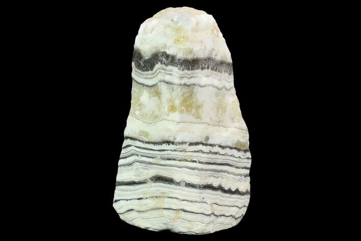 Freestanding Banded Zebra Calcite - Mexico #129468